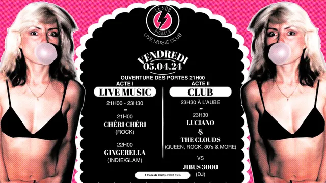 Gingerella, Chéri Chéri & Luciano and the clouds