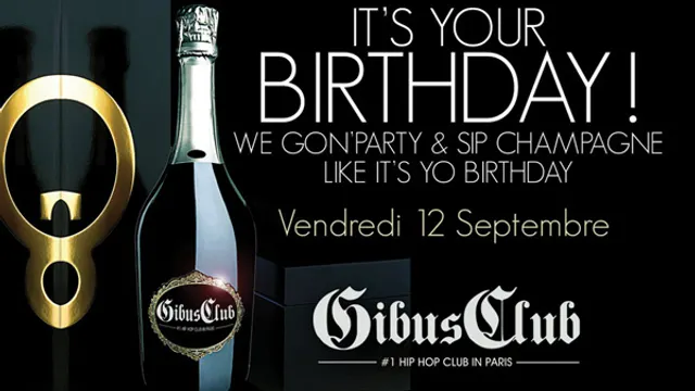 IT’S YOUR BIRTHDAY PARTY