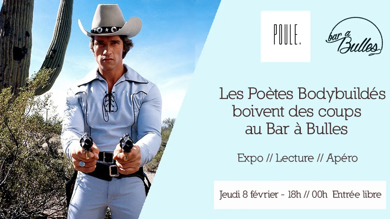 Les Poètes Bodybuildés boivent des coups au Bar à Bulles