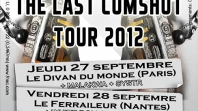 TAMTRUM : date d'adieu