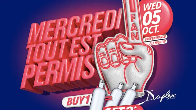 MERCREDI tout est permis !