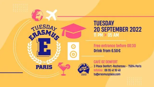 TUESDAY ERASMUS IN PARIS