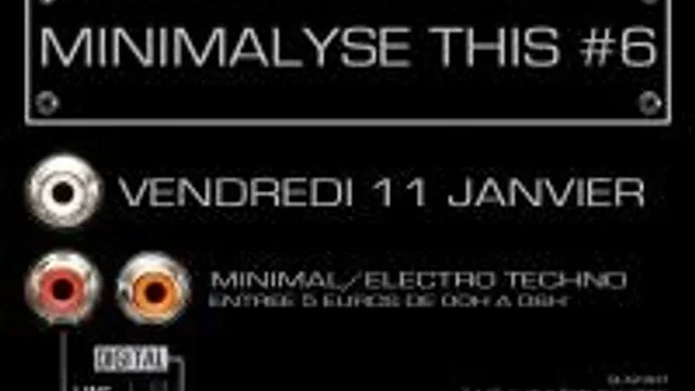Minimalyse This # 6