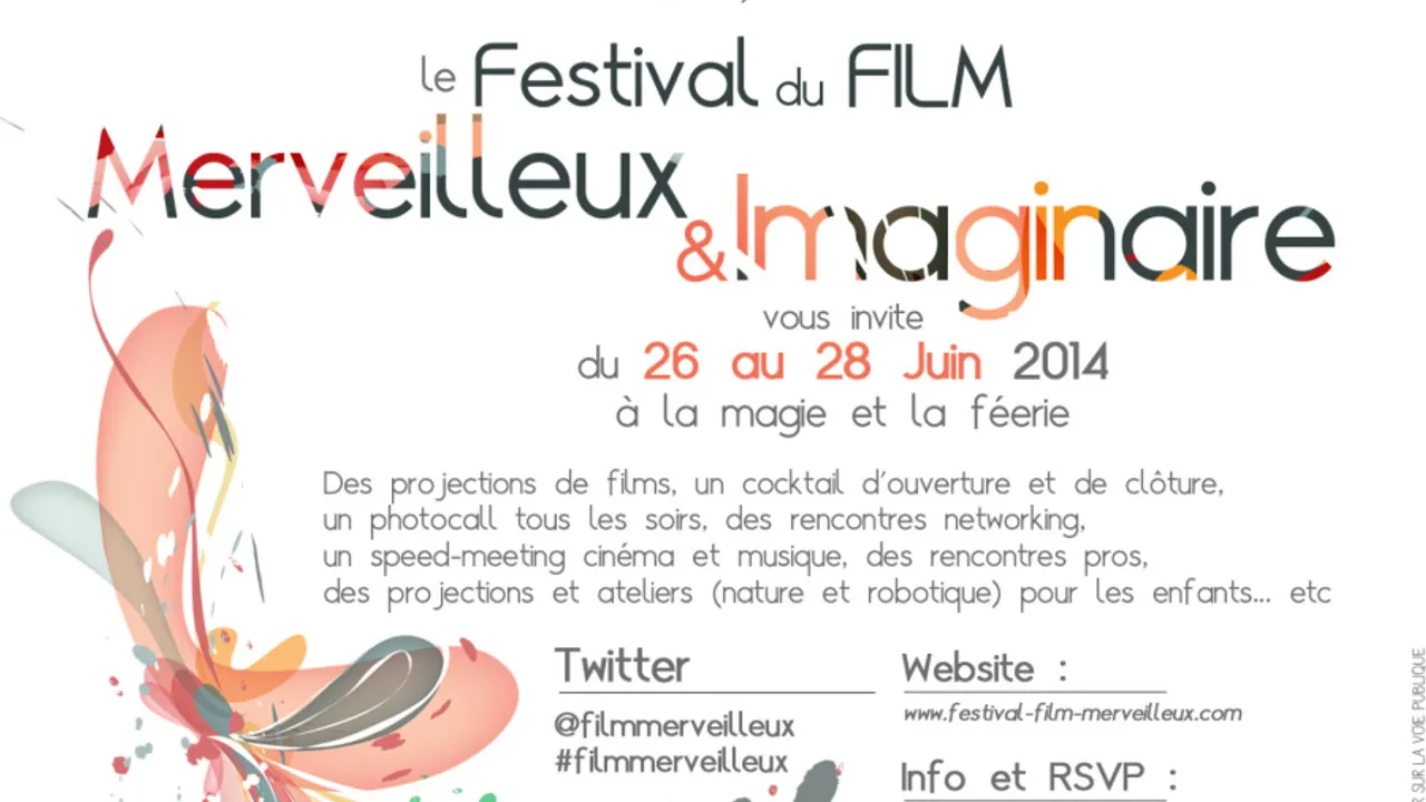 5eme festival du film Merveilleux