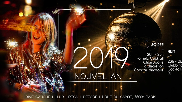 Nouvel An I Dance at midnight I Rive Gauche