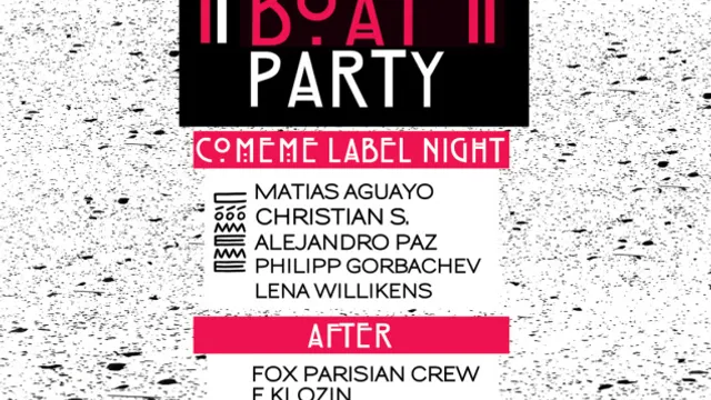 BoomBoomBoat Party