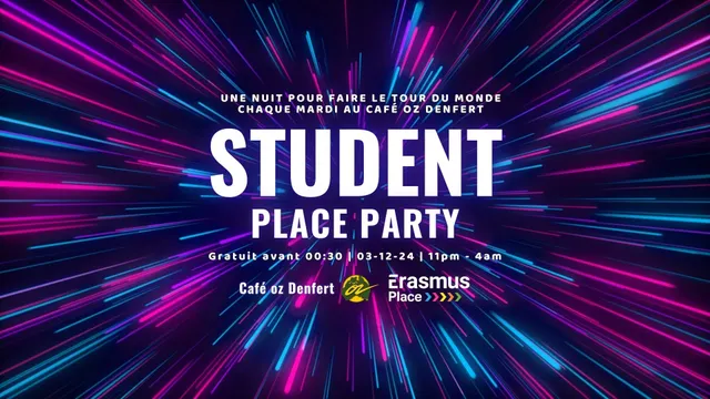 STUDENTS PLACE @ CAFE OZ (DENFERT-ROCHEREAU)