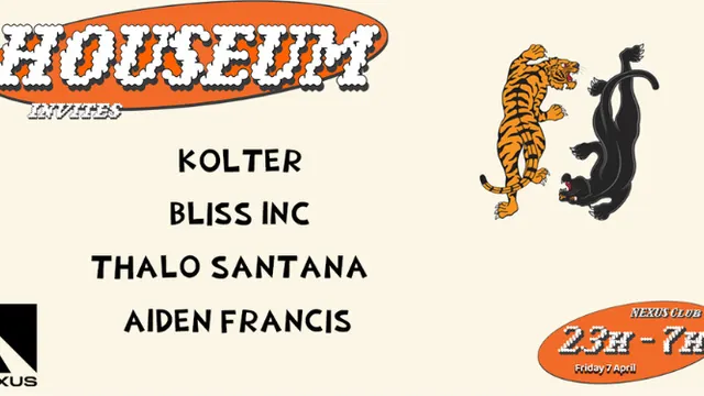 Houseum Invites Kolter, Bliss Inc, Thalo Santana & more