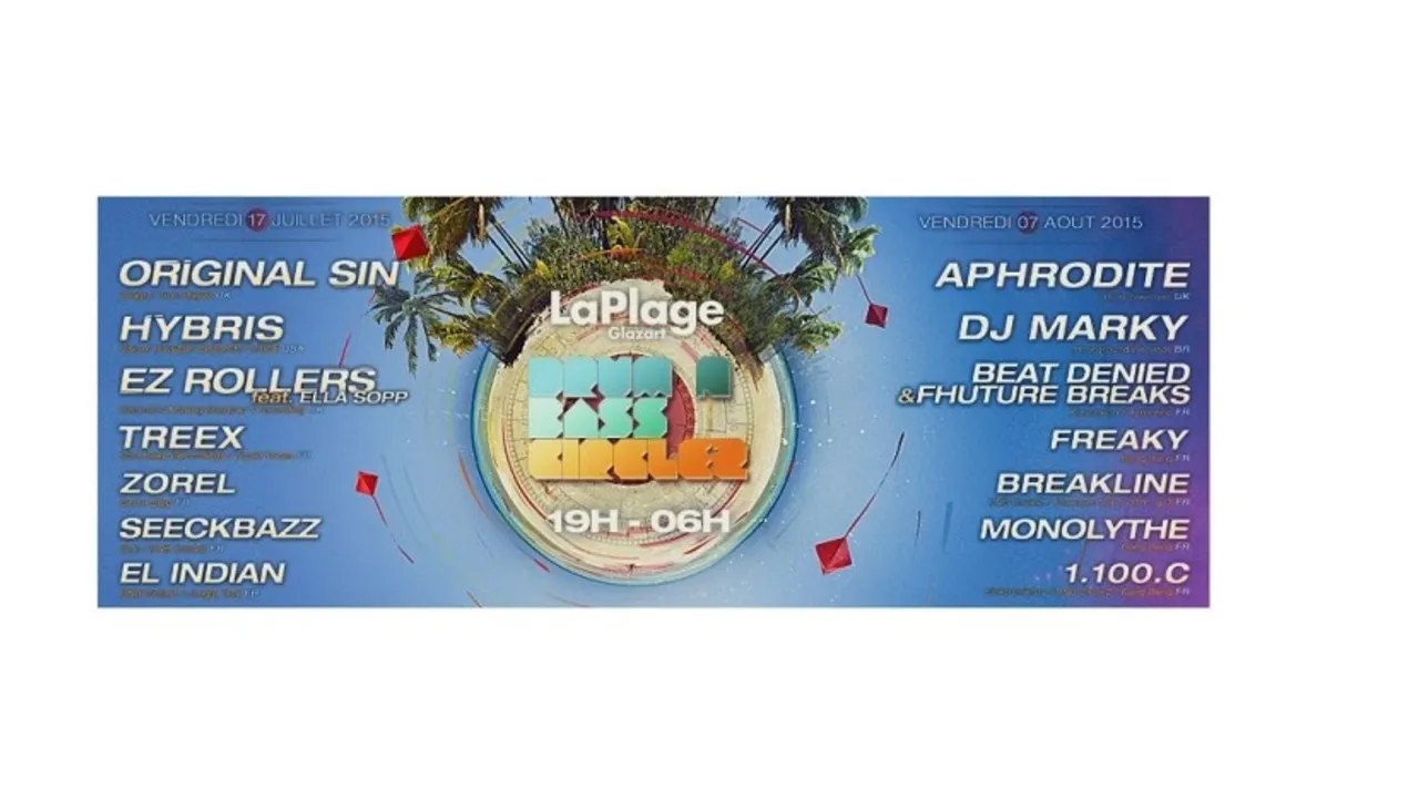 DRUM N BASS CIRCLEZ 2 Beach sessions