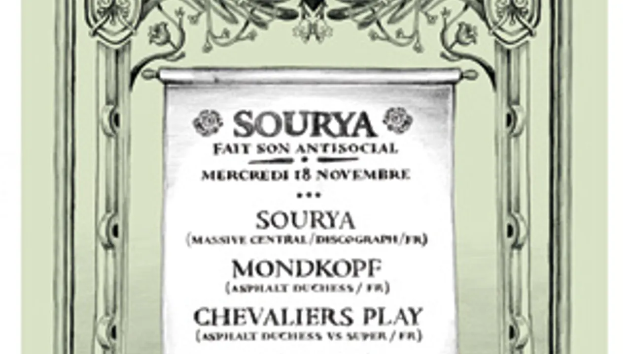SOURYA FAIT SON ANTISOCIAL