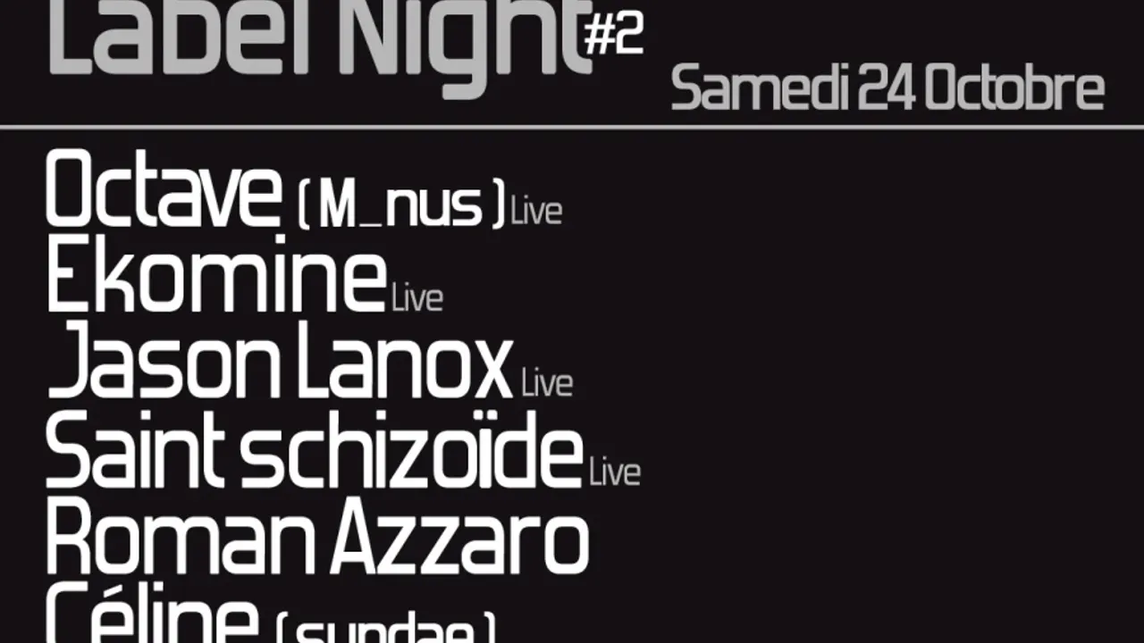 Coton Tige Label Night 2