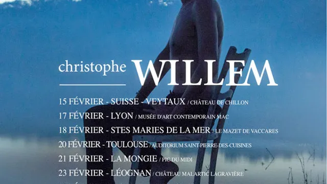 Christophe Willem en concert