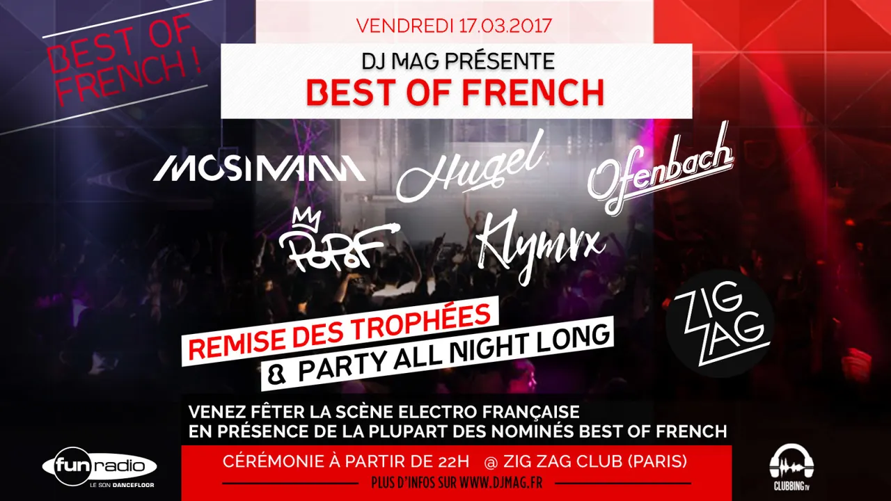 DJ Mag - BestofFrench : Popof Ofenbach Mosimann Hugel & Klymvx