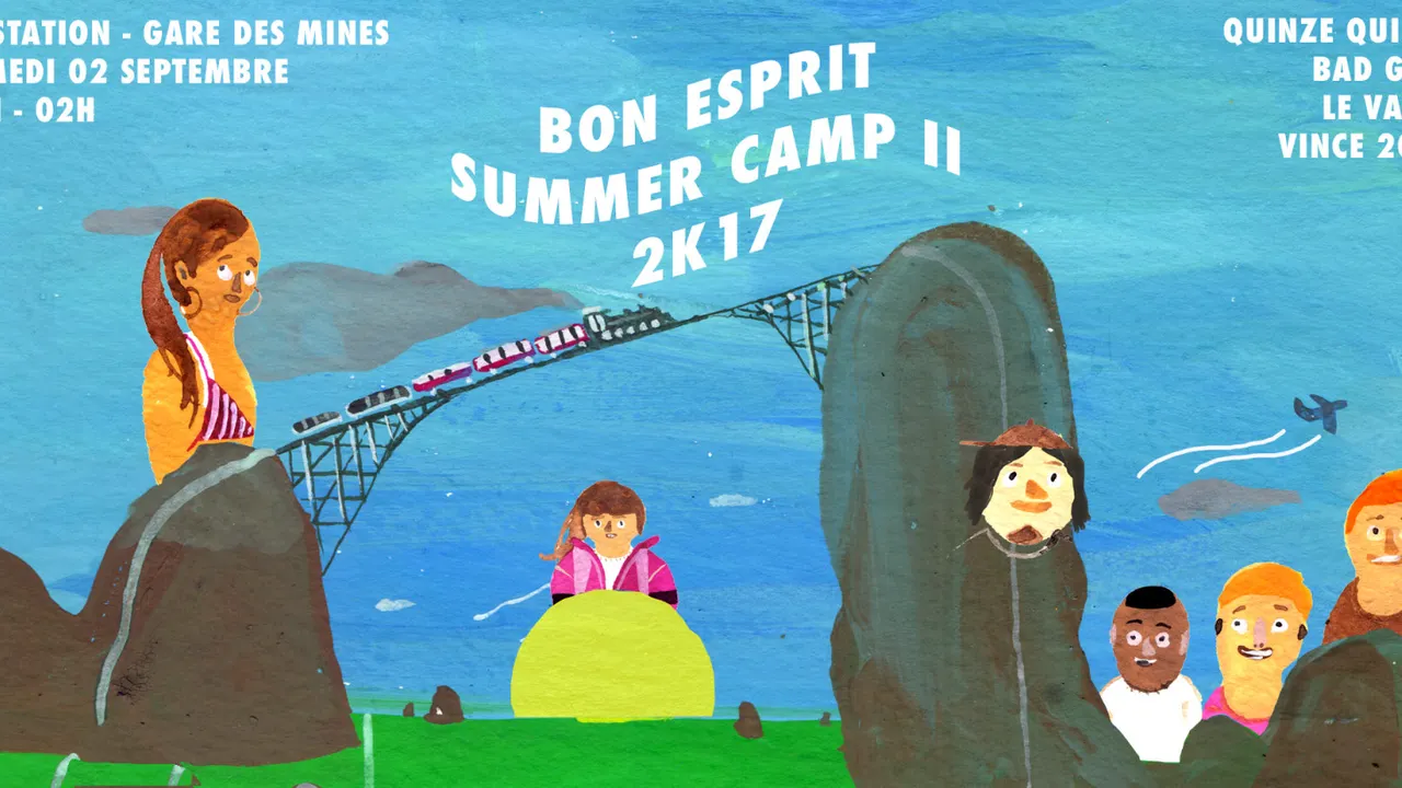Bon Esprit Summer Camp 2k17 II - A la Station