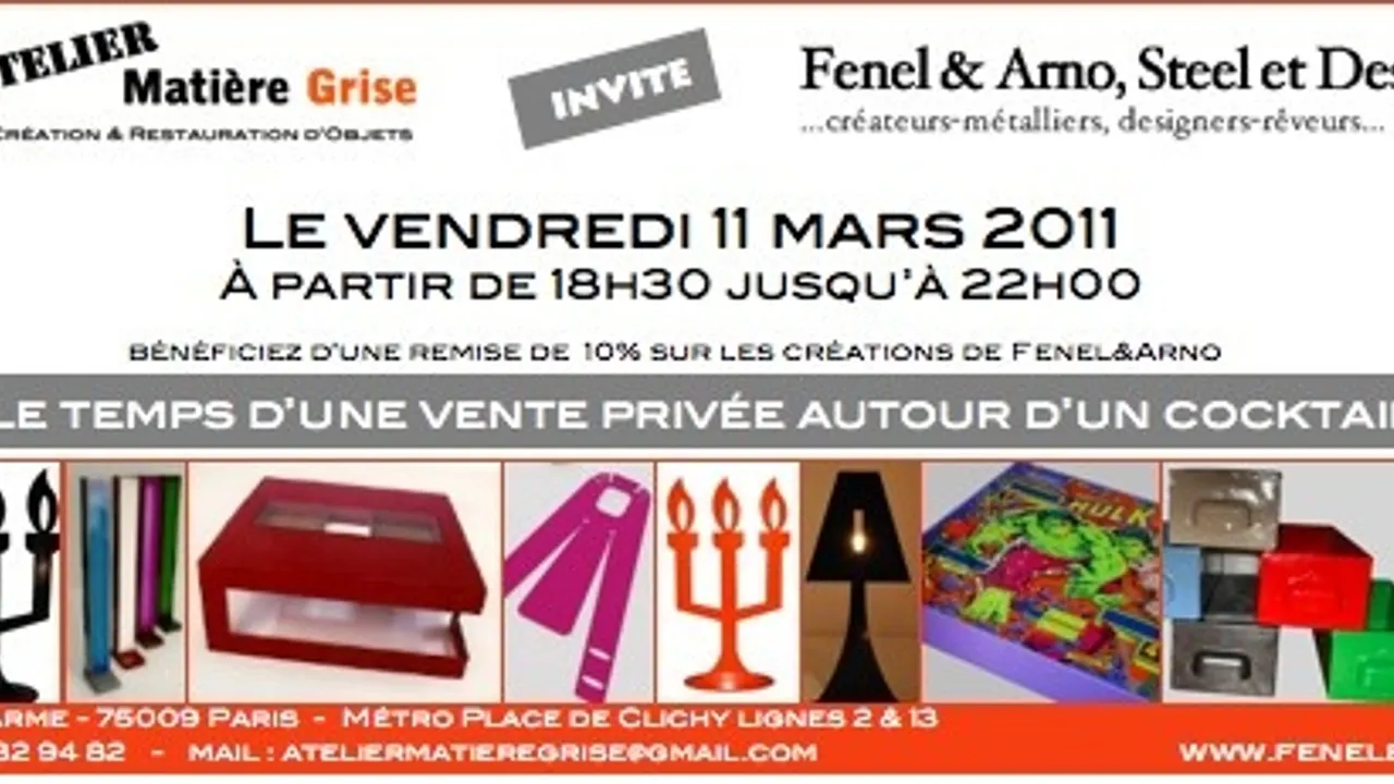 Vernissage / Cocktail / Vente Privée