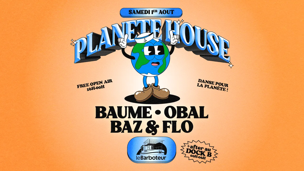 Open Air Planète House x Canal Barboteur ( Gratuit )