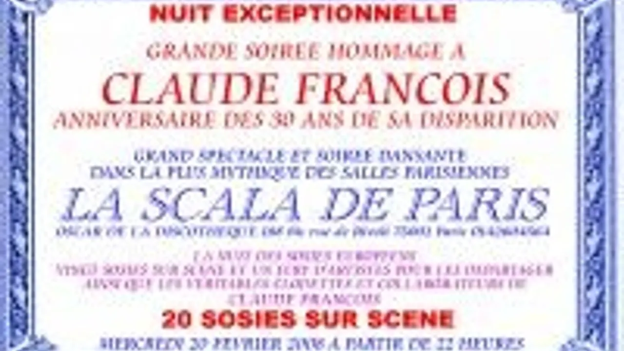 Hommage A Claude Francois