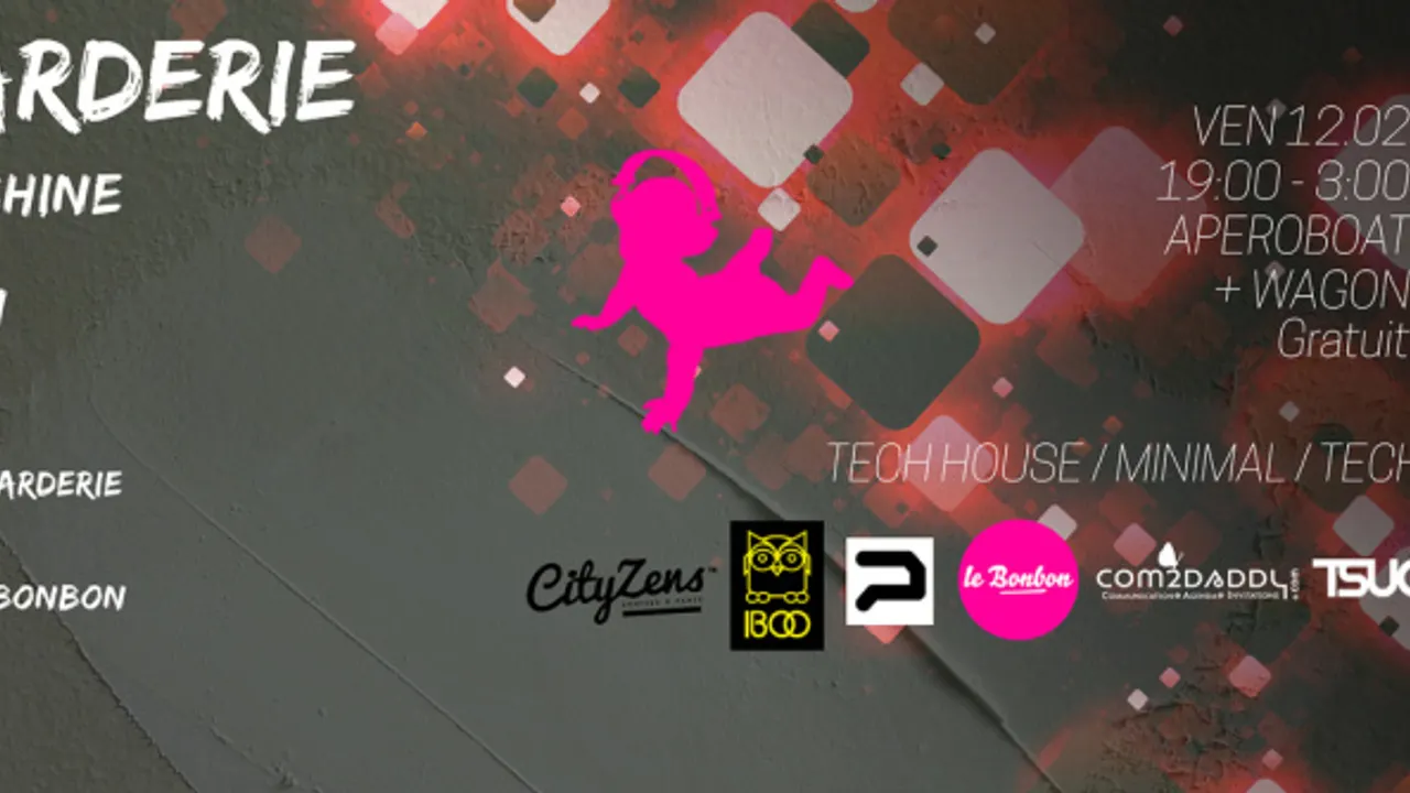 LA GARDERIE /// STREET MACHINE, ARNO SWAN, ANKOU, MPK