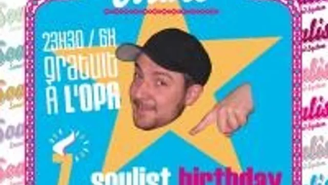 Soulist Birthday Sound System