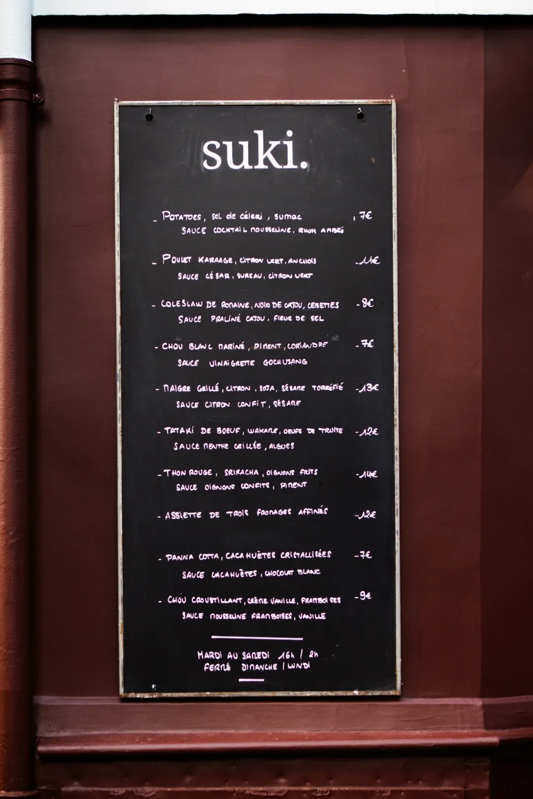 Suki Restaurant Bar Paris