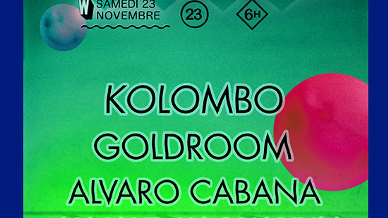 NOUVEAU DISCO : Kolombo ,Goldroom , Arnaud l'Aquarium