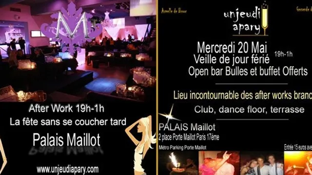 Afterwork Au Palais Maillot