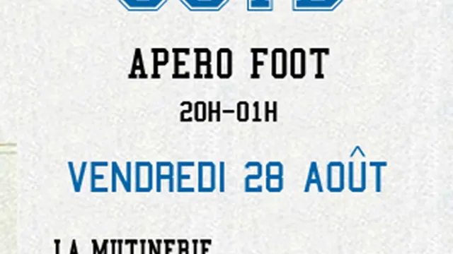 Apéro Foot  USTB