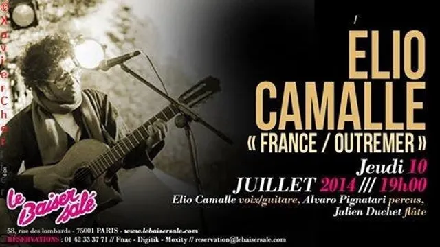 Concert Élio Camalle