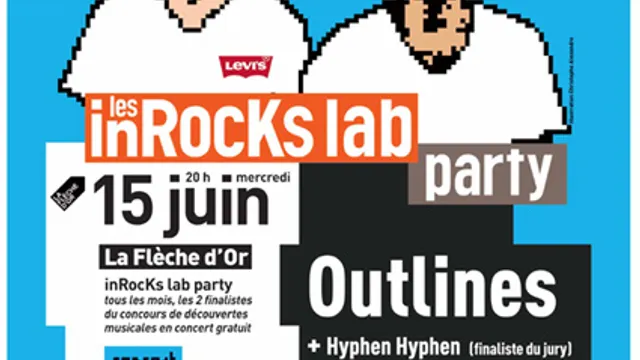 inRocKs Lab Party avec OUTLINES, Hyphen Hyphen...