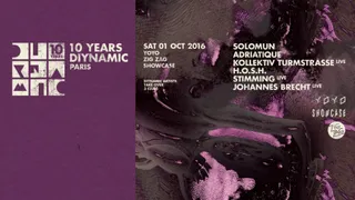 10 Years Diynamic - Paris