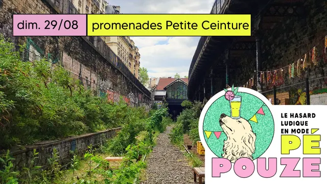 Promenades guidées le long de la Petite Ceinture