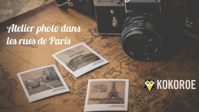 ATELIER PHOTO dans les rues de Paris