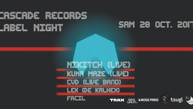 Cascade Label Night