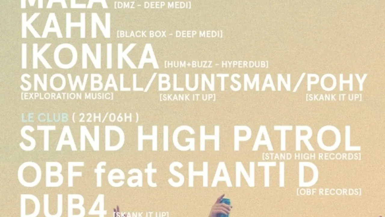 Skank It Up - Outlook Festival Launch Party