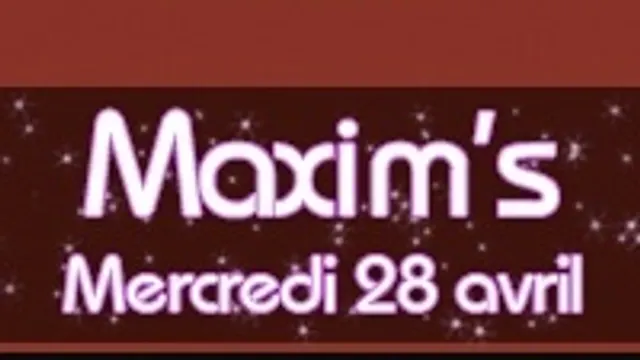 After-work Business & Social Networking @ Maxim's