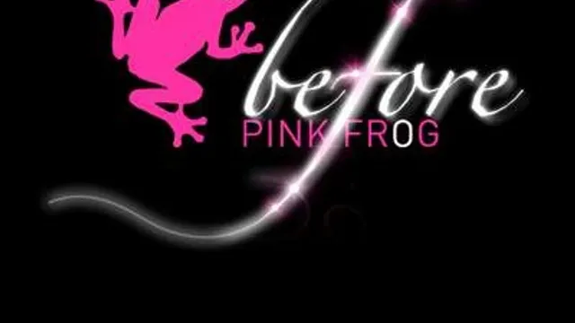 Before pink frog