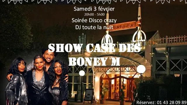 SOIRÉE DISCO CRAZY & SHOW CASE BONEY M
