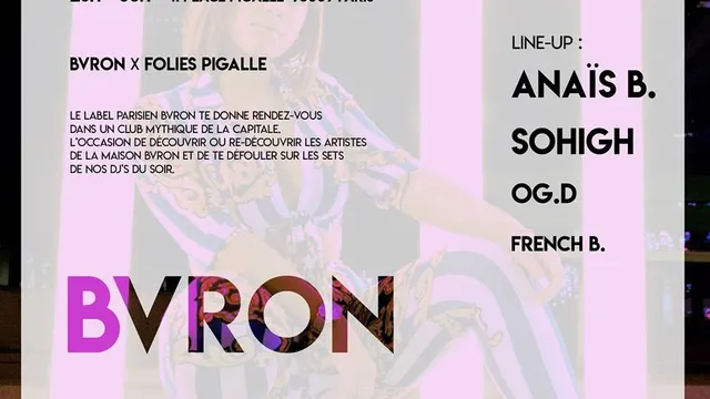 BVRON x Folies Pigalle