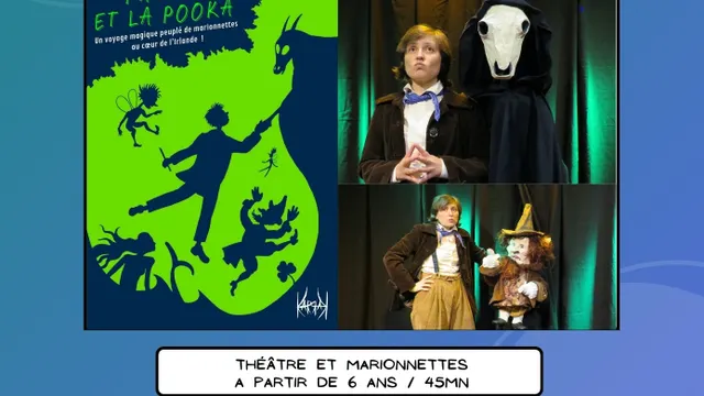Paddy et la Pooka - Théâtre et marionnettes, à partir de 6 ans