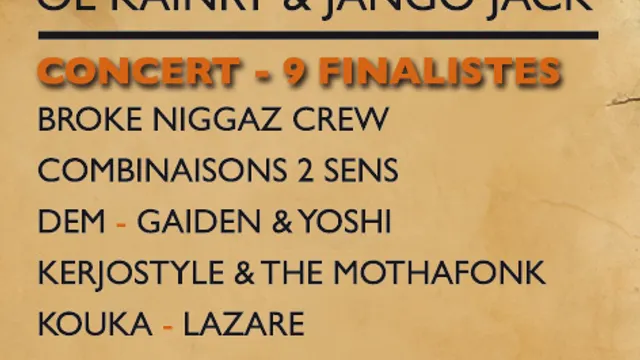 FINALE BUZZ BOOSTER ILE-DE-FRANCE + OL KAINRY & JANGO JACK
