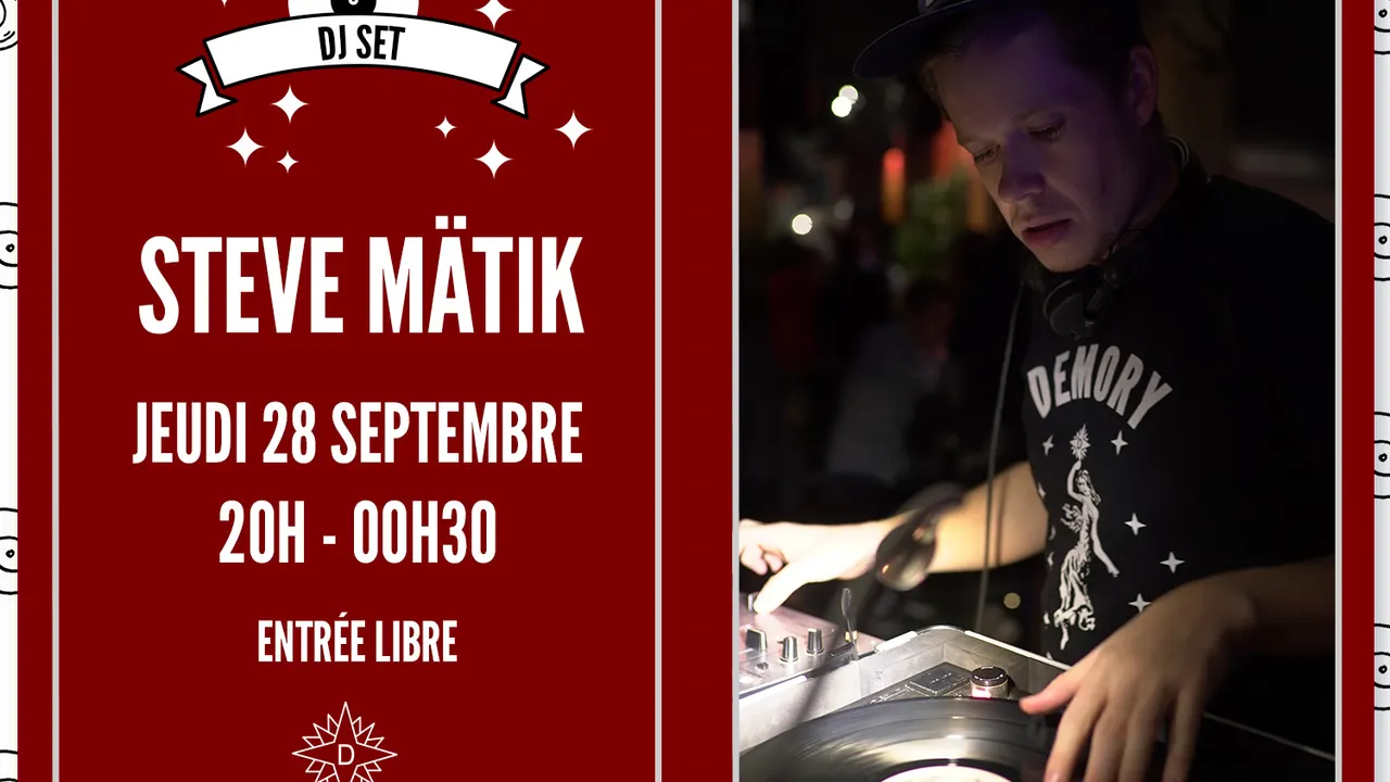 Steve Mätik au Bar Demory-Paris