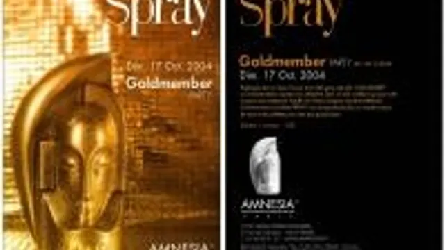 Spray Spéciale Goldmember