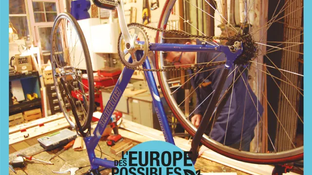Stand de réparations de Vélos // Europe des Possibles Pays Bas