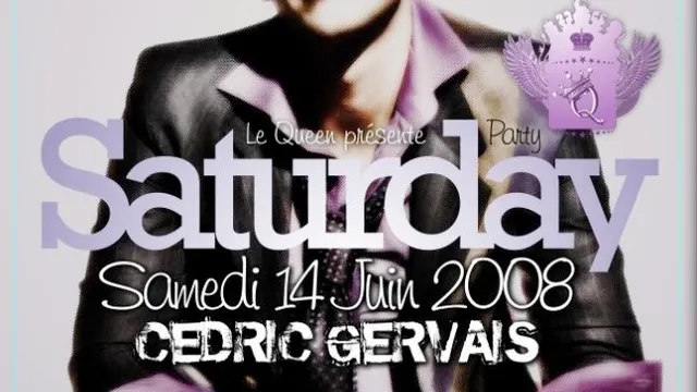 SATURDAY PARTY Cedric Gervais