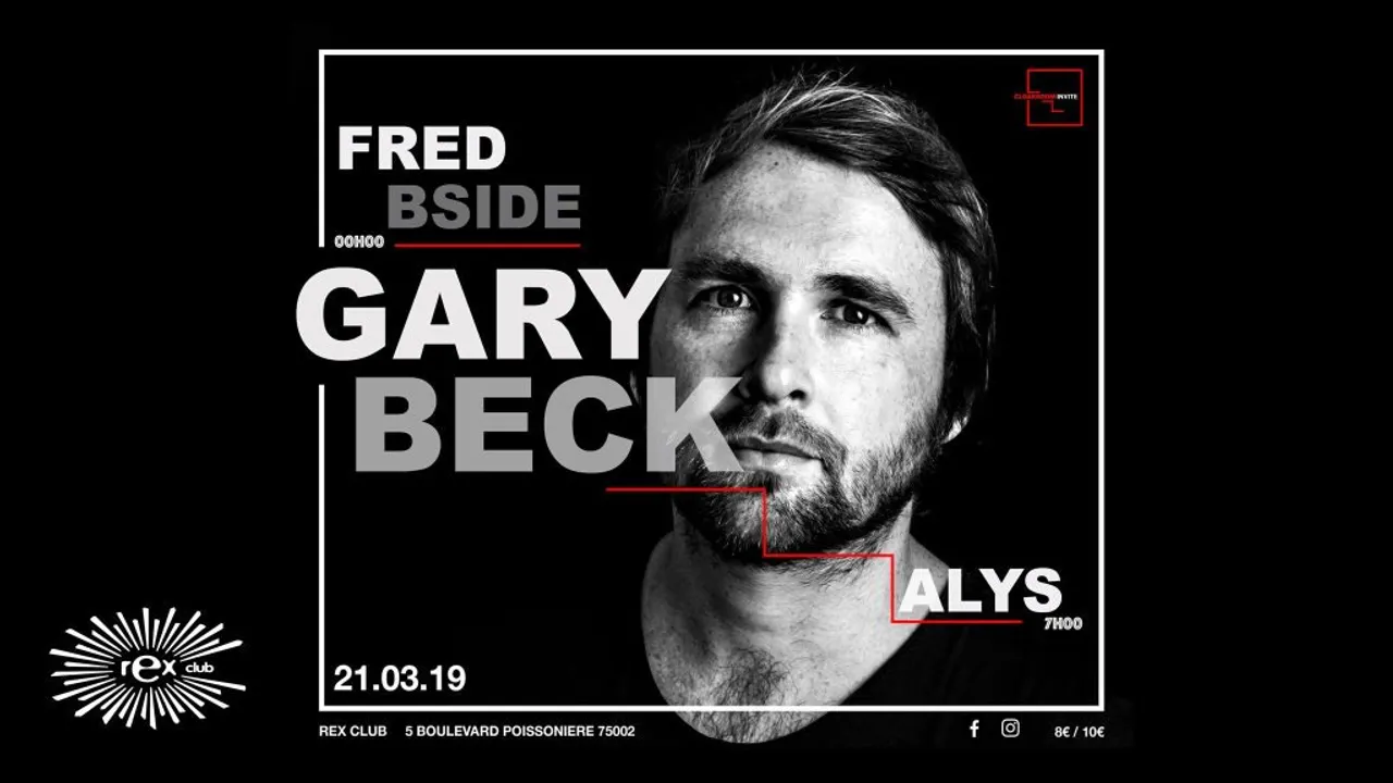 Cloakroom Invite Gary Beck, Fred Bside, Alys