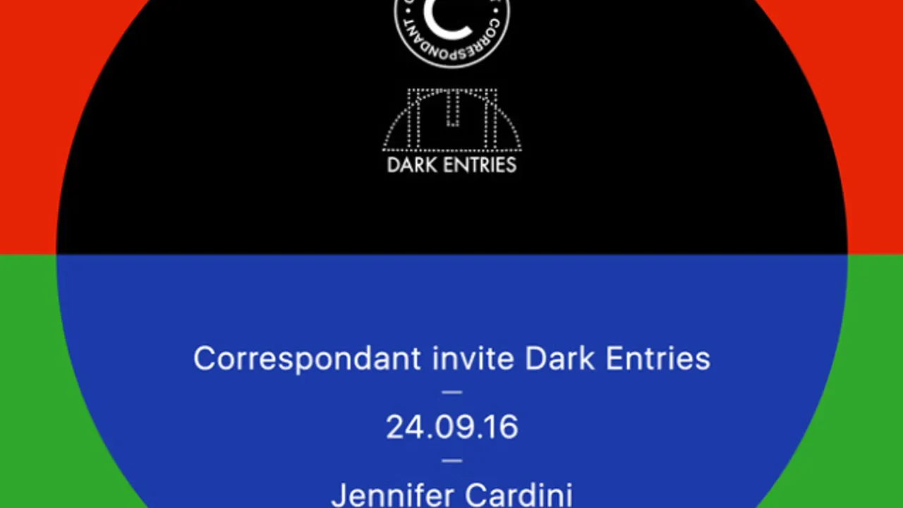 CORRESPONDANT VS DARK ENTRIES