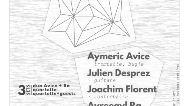 LA PASSERELLE #1 - AYMERIC AVICE & AVREEAYL RA