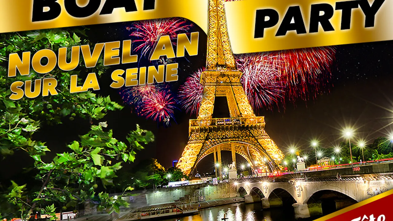 BOAT PARTY Nouvel An sur la Seine (Bateau & Fête)