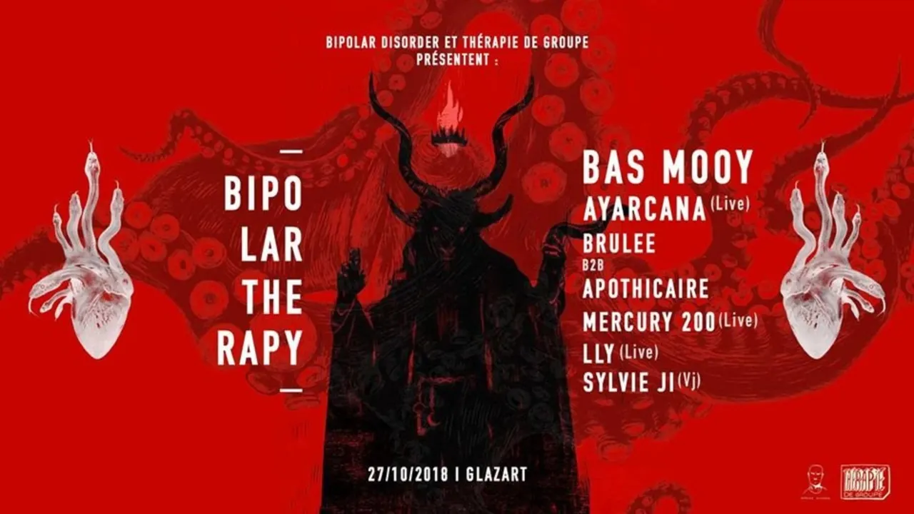 Bipolar Therapy with Bas Mooy, Ayarcana (Live) & More