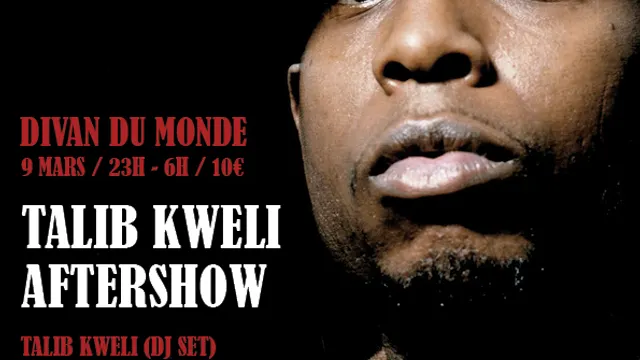 Aftershow Talib Kweli